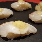 創作Dining Sushi　きくち - 白身魚のガーリックあぶり