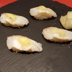 創作Dining Sushi　きくち - 白身魚のガーリックあぶり