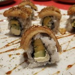 創作Dining Sushi　きくち - 穴子のクリームチーズロール