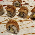 創作Dining Sushi　きくち - 穴子のクリームチーズロール