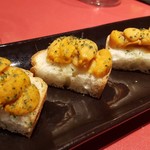 創作Dining Sushi　きくち - ウニのガーリックバケット