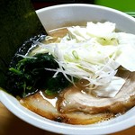 麺屋 晴 - とんこつ醤油ラーメン¥750