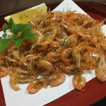 うなぎ割烹山田 - 川海老のフライト