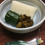 うなぎ割烹山田 - お新香糠漬け