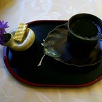 農家カフェ＆レストラン 風の詩 - 食後のコーヒー(花とチョコ付き)