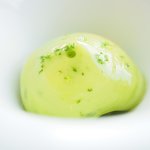 アジュール フォーティーファイブ - ランチコース 11178円 のメロンのグラニテ ミントのムースのせ