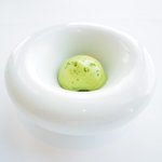 アジュール フォーティーファイブ - ランチコース 11178円 のメロンのグラニテ ミントのムースのせ