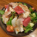 漁師居酒屋つねちゃん - 海鮮サラダ
