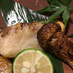 湖粋 - 甘鯛と松茸