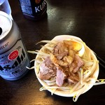 ラーメンどでん - 嬉しいおつまみ