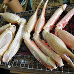 いけ活かに 竹林茶屋 - 焼き蟹