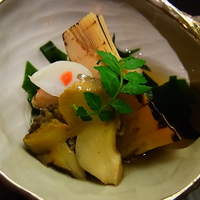 東京 芝 とうふ屋うかい - 磯焼たけのこ