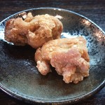 申手延麺 - 麺セット150円の唐揚げ