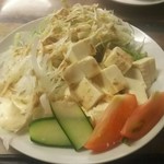はらぺこ屋 - 豆腐サラダ