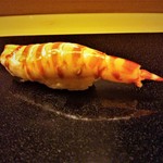 鮨 田可尾 - 車海老（承認済み）