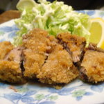 おさしみ家 - マグロのホホカツ