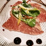 イタリアン馬ル Camellia - 馬肉カルパッチョ
