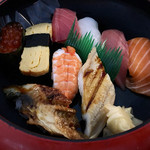 がんこ寿司 - 寿司定食［上］とろ入