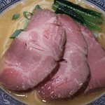 麺屋一燈 - 2017/9 月曜日限定「純鶏白湯そば」(3)