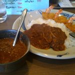 あびは - 海老フライカレー　辛口仕立て