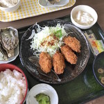 草津かき小屋 - かきフライ定食  800円
