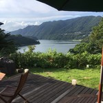 季逢庵 - テラスより