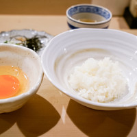 焼鳥 おみ乃 - 卵かけご飯