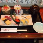 Sushi Saisa I Tabe Goro - にぎりランチ