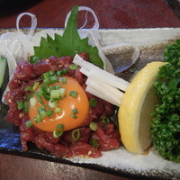 肉の田じま - 桜ユッケ