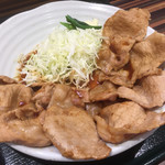 南京路 - ♪しょうが焼き定食 ￥700