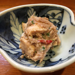 郷土料理 武田 - 鮭の腎臓をすり潰した珍味