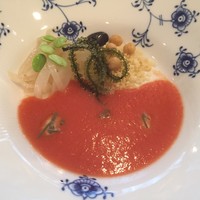 コンヴィヴィアリテ - 烏賊とガスパチョ