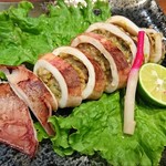 キサラギ - 幻とまで言われているメニュー！いかのポンポン焼き!!