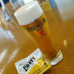 サントリー 天然水のビール工場 東京・武蔵野ブルワリー - 1杯目プレモル