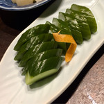 松竹梅 - 自家製きゅうりぬか漬け