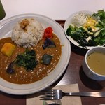 chacafe 茶空楽 - 「茶空楽カレーセット」790円