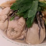 麺屋 六感堂 - 牡蠣水つけＳＯＢＡ（敬老の日 限定）