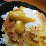 大衆食堂 半田屋 - 辛子たっぷり