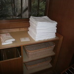 三養荘 - 部屋のバスタオル