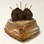 トラン・ブルー - 和栗のデニッシュ　税込380円