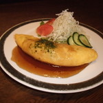 居酒屋 旬扇 - オムカツ