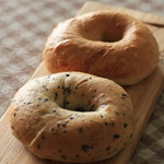 coco bagel - ベーグルの表面はこんな感じ