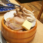 もんじゃ お好み焼き サカフネオヤジ - 活き帆立のバター焼き（材料のみ）