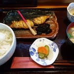 手作り厨房　楓家 - 本日の焼魚定食 750円（税込）