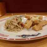 餃子専門 天包 - ☆もやしメンマ!(^^)!☆