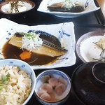 藍屋 - さばの醤油煮定食 （竹の子御飯）