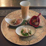 佐賀牛 季楽 銀座  - 前菜の盛り合わせ（４種類）