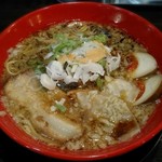 神虎 - 【(期間限定) JUNK醤油SOBA + 味付玉子】￥850 + ￥100