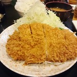 とんかつ かつ壱 - ロースかつ定食