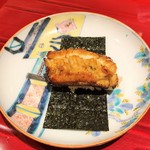 銀座 しのはら - 穴子の手巻き寿司